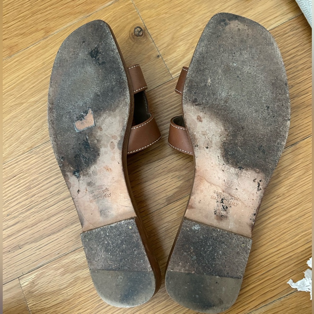 Hermes Oran Sandals- size 7 - Picture 3 of 7